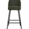 BePureHome Barstoel Vogue - Geweven Stof - Warm Groen - 89x50x55 -Thuis Accessoires Winkel 63f4e50b74094619b698225dfcc7a6c3