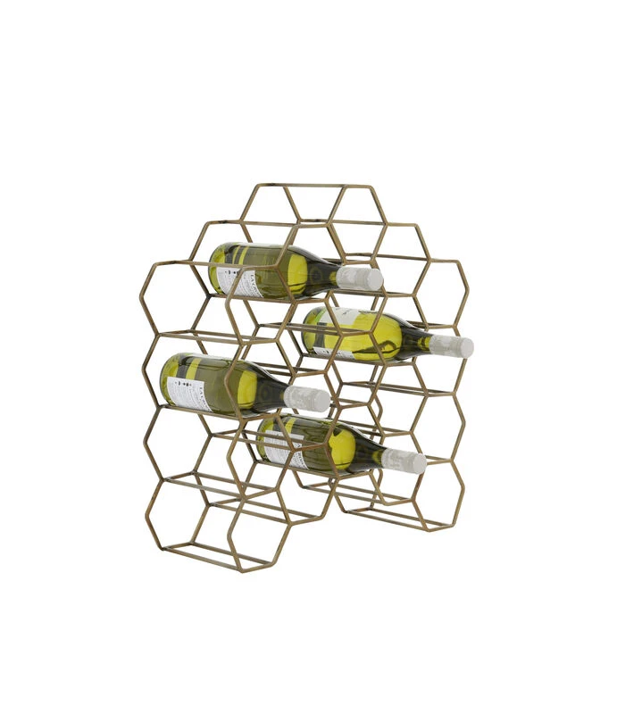 Wijnrek Salbris - Antiek Brons - 12 Flessen 6 Wijnrek Salbris - Antiek Brons - 12 Flessen - Afbeelding 4