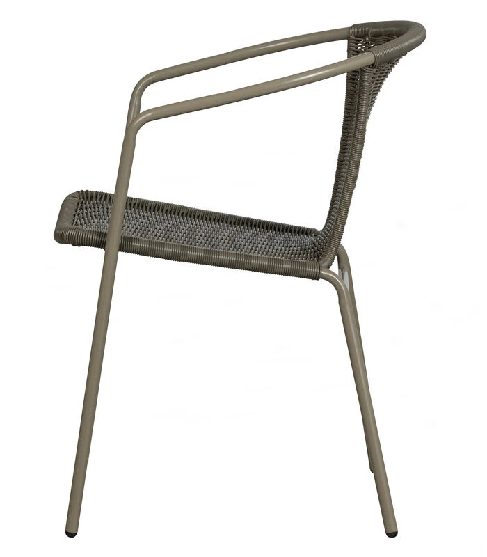 WOOOD Tuinstoel Weston - Polyester/Metaal - Jungle - Set Van 4 5 WOOOD Tuinstoel Weston - Polyester/Metaal - Jungle - Set Van 4 - Afbeelding 3