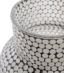 Exclusive Ace Vaas Mozaiek - Glas - Zwart - 45x30x30 -Thuis Accessoires Winkel 6c18b7a39c6344f984c75371f4327005