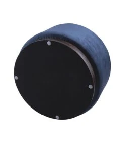 Leitmotiv Poef W. Wood Rim - Velvet Jeans Blauw - Large - 50x30cm -Thuis Accessoires Winkel 6cb66e51832d4d27b693f8e186a50aa6