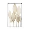 PRESENT TIME Muurkunst Leaves - IJzer, Goud - 89x53x1,5cm -Thuis Accessoires Winkel 6daf2bf5c6864b90bcd29576315d14ec