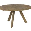 BePureHome Tondo Eettafel - Hout - Old Elm - 76x140x140