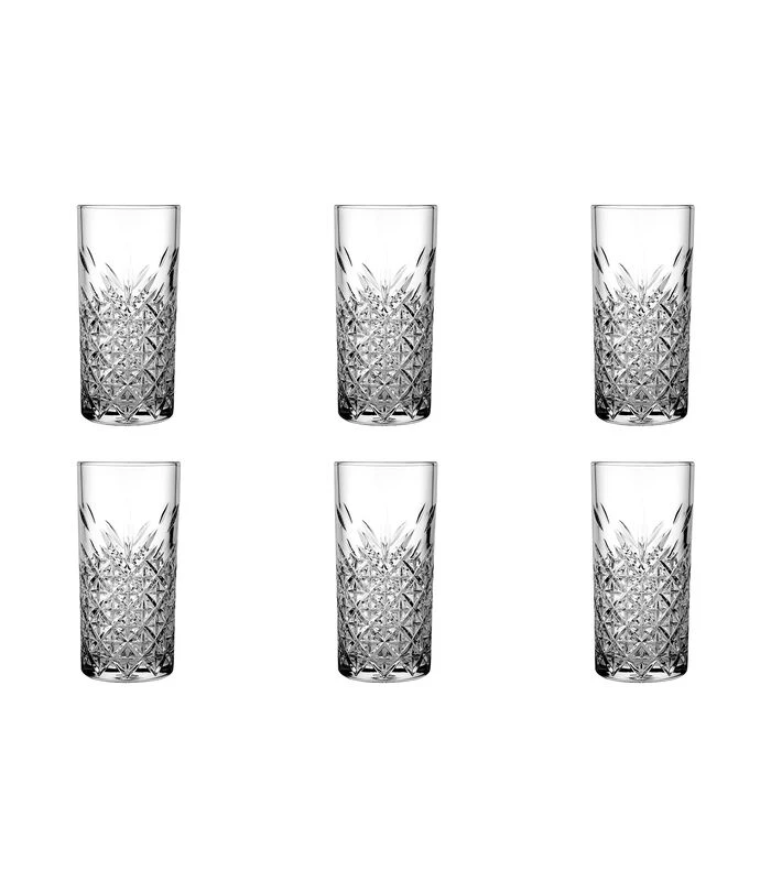 Pasabahce Longdrink Timeless 30 Cl - Transparant 6 Stuk(s) 3 Pasabahce Longdrink Timeless 30 Cl - Transparant 6 Stuk(s)