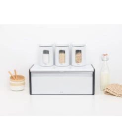 Brabantia Broodtrommel Met Klepdeksel, White -Thuis Accessoires Winkel 6ebbbe4218b043c1b9fe6d42ebf2c4e8