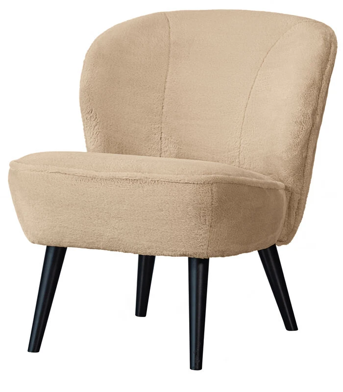 WOOOD Fauteuil Sara - Polyester - Naturel - 71x59x70 3 WOOOD Fauteuil Sara - Polyester - Naturel - 71x59x70