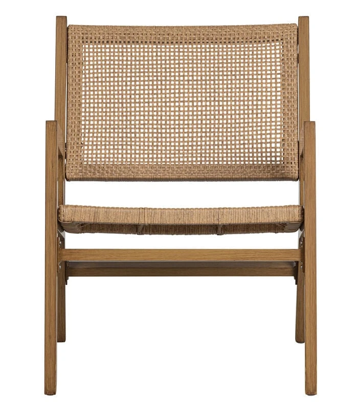 WOOOD Pem Fauteuil Outdoor - Aluminium - Naturel - Set Van 2 5 WOOOD Pem Fauteuil Outdoor - Aluminium - Naturel - Set Van 2 - Afbeelding 3