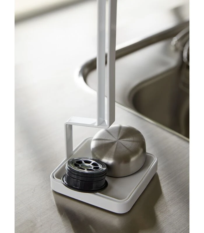 Yamazaki Bottle Drying Stand - Tower - White 6 Yamazaki Bottle Drying Stand - Tower - White - Afbeelding 4