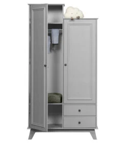 WOOOD Lily Garderobekast - Grenen - Clay - 190x98x41 -Thuis Accessoires Winkel 73b0261df376409b9d9f50caee30b0e3