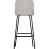 BePureHome Barstoel Vogue - Velvet - Naturel - 103x50x55