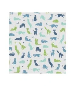 Gecoat Tafelkleed Blauwe Katten -Thuis Accessoires Winkel 7439e6c711b84b18af025177f07c150c