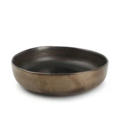 Diep Bord 21,5xH5,5cm Goud Grafiet Studio Urban - (x4)