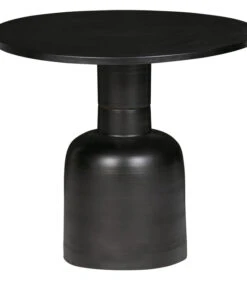 Travis Bijzettafel Metaal Zwart