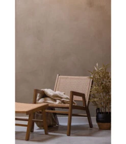 WOOOD PEM FAUTEUIL MET ARMLEUNING ALUMINIUM NATUREL -Thuis Accessoires Winkel 760d834c2f4f4f2482f9d3c6cd28e90b