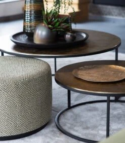 Tarifa (set Van 2) - Salontafel - Antique Bras