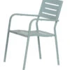 Tuinstoel Met Armleuning - Aluminium - Blauw - 85x56x53 -Thuis Accessoires Winkel 77fb7f1b66224933907a933a90e3614f