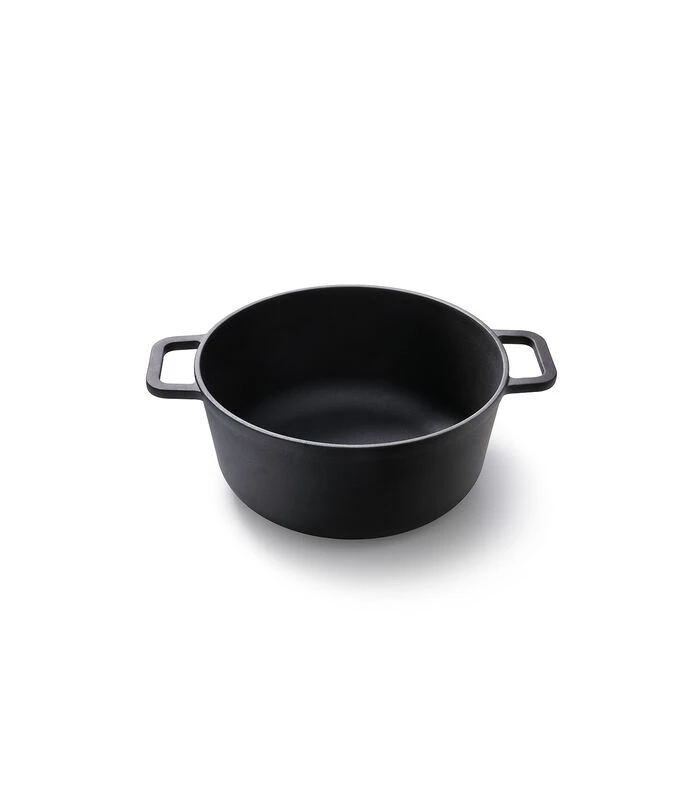 Braadpan Cast Iron 28 Cm 5.5 L Zwart Gietijzer 4 Braadpan Cast Iron 28 Cm 5.5 L Zwart Gietijzer - Afbeelding 2