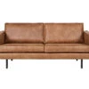 BePureHome Rodeo Bank 2-Zits - Recycle Leer - Cognac - 85x190x86 -Thuis Accessoires Winkel 7940147bfe2e49b4a45b72f53328e4f4