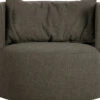 VTwonen Explore Fauteuil - Boucle - Bruin - 81x96x92