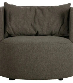VTwonen Explore Fauteuil - Boucle - Bruin - 81x96x92