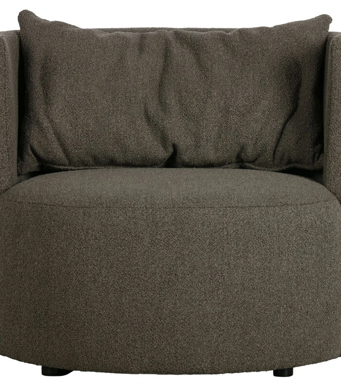 VTwonen Explore Fauteuil - Boucle - Bruin - 81x96x92 3 VTwonen Explore Fauteuil - Boucle - Bruin - 81x96x92