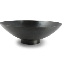 Sierschaal 49xH15cm Geborsteld Zwart Globe