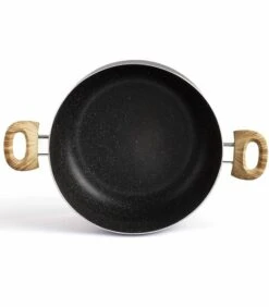 LIVOO Kookpot Steen- En Houtlook 28 Cm -Thuis Accessoires Winkel 7ba82580b4cf4a07bcfad880c205605a