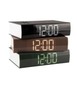 Karlsson Wekker Book - Groen - 20x5cm -Thuis Accessoires Winkel 7c783a6129ea4169bffb5476cda71776