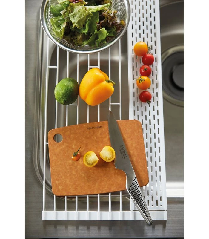 Yamazaki Foldable Drainer - Tower - White 6 Yamazaki Foldable Drainer - Tower - White - Afbeelding 4