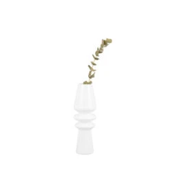 PRESENT TIME Vaas Sparkle Cone - Wit - Ø9cm -Thuis Accessoires Winkel 7e985fd1c5154b65a7fe490326d46f82