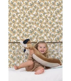 PICNIC DAY Behang - Madeliefje Bloem Patroon -Thuis Accessoires Winkel 7f1966ca572f4018999f7b1b4e1e227d