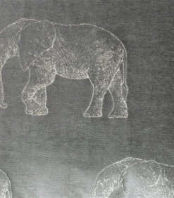 Plaid Met Grijze Geborduurde Olifanten -Thuis Accessoires Winkel 805f31912ba84119a41f1cf74de8c819