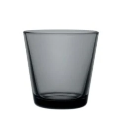 Iittala Kartio Glas 21cl Donkergrijs 2 Stuks