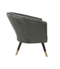 Leitmotiv Stoel Royal - Velvet Taupe Groen - 70x71x80cm -Thuis Accessoires Winkel 81f5679939874b2f8478100eca46de68