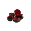 Palmer Serviesset Lava Stoneware 6-persoons 24-delig Bruin Rood -Thuis Accessoires Winkel 832a91ad10d3476f898c16b0c9f3cc6a