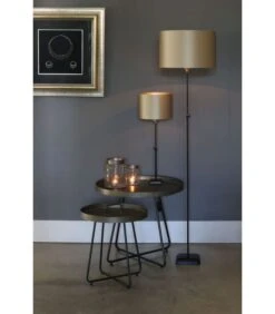 Bijzettafel Hylke - Tin - Ø64,5cm -Thuis Accessoires Winkel 84d69052631e4f698229b50d893dc906