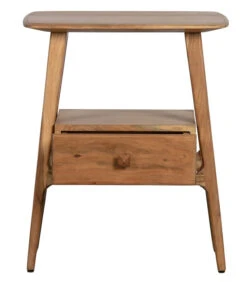 Potig Sidetable - Hout - Naturel - 60,5x50x37 -Thuis Accessoires Winkel 85974014513447d9b2c9d791f4513511