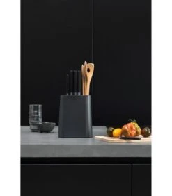 Brabantia Profile Messenblok Met Keukengerei Houder - Dark Grey 7 Brabantia Profile Messenblok Met Keukengerei Houder - Dark Grey -Thuis Accessoires Winkel 8608e4a64aba4625a6ccc94dc1e26cf5