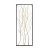 PRESENT TIME Muurkunst Branches - IJzer, Goud - 85x33x2cm -Thuis Accessoires Winkel 866fb03709e64dff8b5a4978652bced3