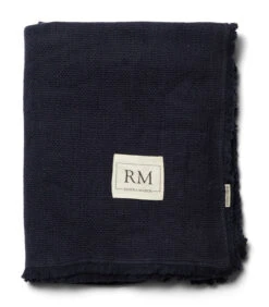 Thuis Accessoires Winkel 36 Plaid, Katoenen Zomer Deken - Blueberry Blue - Blauw - 170x130 CM