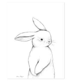 BUNNY - Kinderposter - Voor Konijn