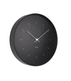 Karlsson Wandklok Butterfly Hands - Zwart - Large - Ø37,5cm -Thuis Accessoires Winkel 89730daa78cc4f01a9e50ee2931efa96