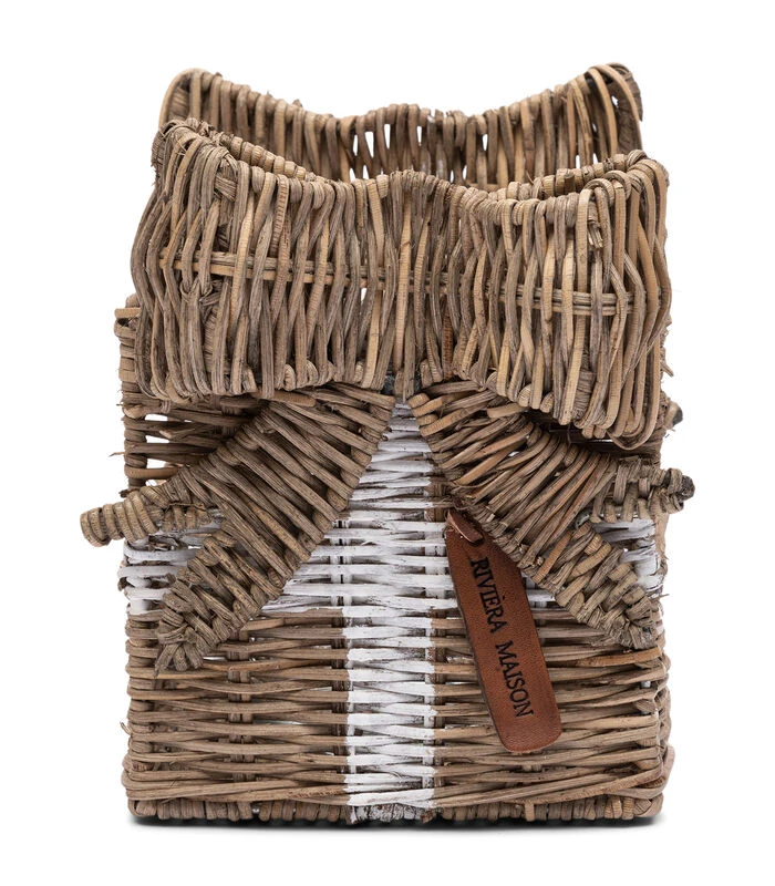 Theelichthouder Rustic Rattan Désir Naturel 3 Theelichthouder Rustic Rattan Désir Naturel