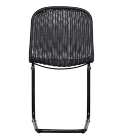 WOOOD Buisframe Tuinstoel Willem - Polyester - Zwart - Set Van 2 -Thuis Accessoires Winkel 89ce3c18f1d146c48f2e782d14474596