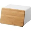 Yamazaki Bread Case With Removable Lid - Tower - White -Thuis Accessoires Winkel 8a6a9766540f41468c358e151a585286