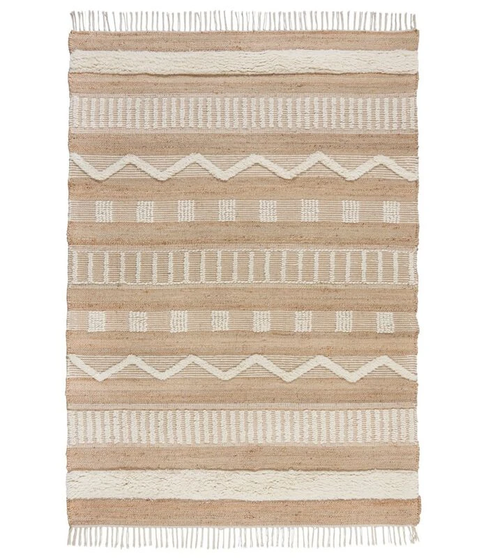 Jute Woonkamertapijt Medinha 3 Jute Woonkamertapijt Medinha