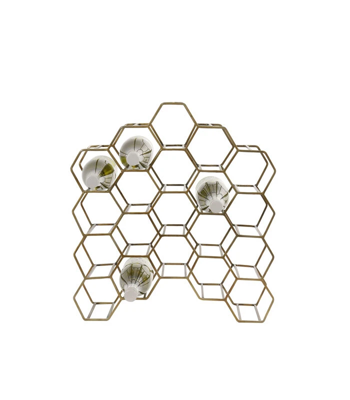 Wijnrek Salbris - Antiek Brons - 12 Flessen 4 Wijnrek Salbris - Antiek Brons - 12 Flessen - Afbeelding 2