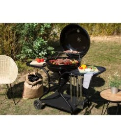 LIVOO Houtskoolbarbecue Met Werkbladen -Thuis Accessoires Winkel 8bd4222024e846db86bde25150fc6a19