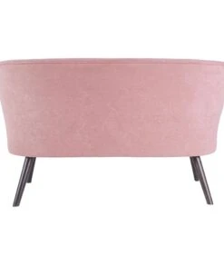 Leitmotiv Bank Explicit - Suede Look Roze - 128x71x74cm -Thuis Accessoires Winkel 8cd6f1f30be8416285371decf8b5642a