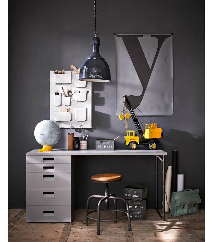 VTwonen Spider Kruk - Hout/Metaal - Mango/Grijs - 48-60x32x32 4 VTwonen Spider Kruk - Hout/Metaal - Mango/Grijs - 48-60x32x32 - Afbeelding 2